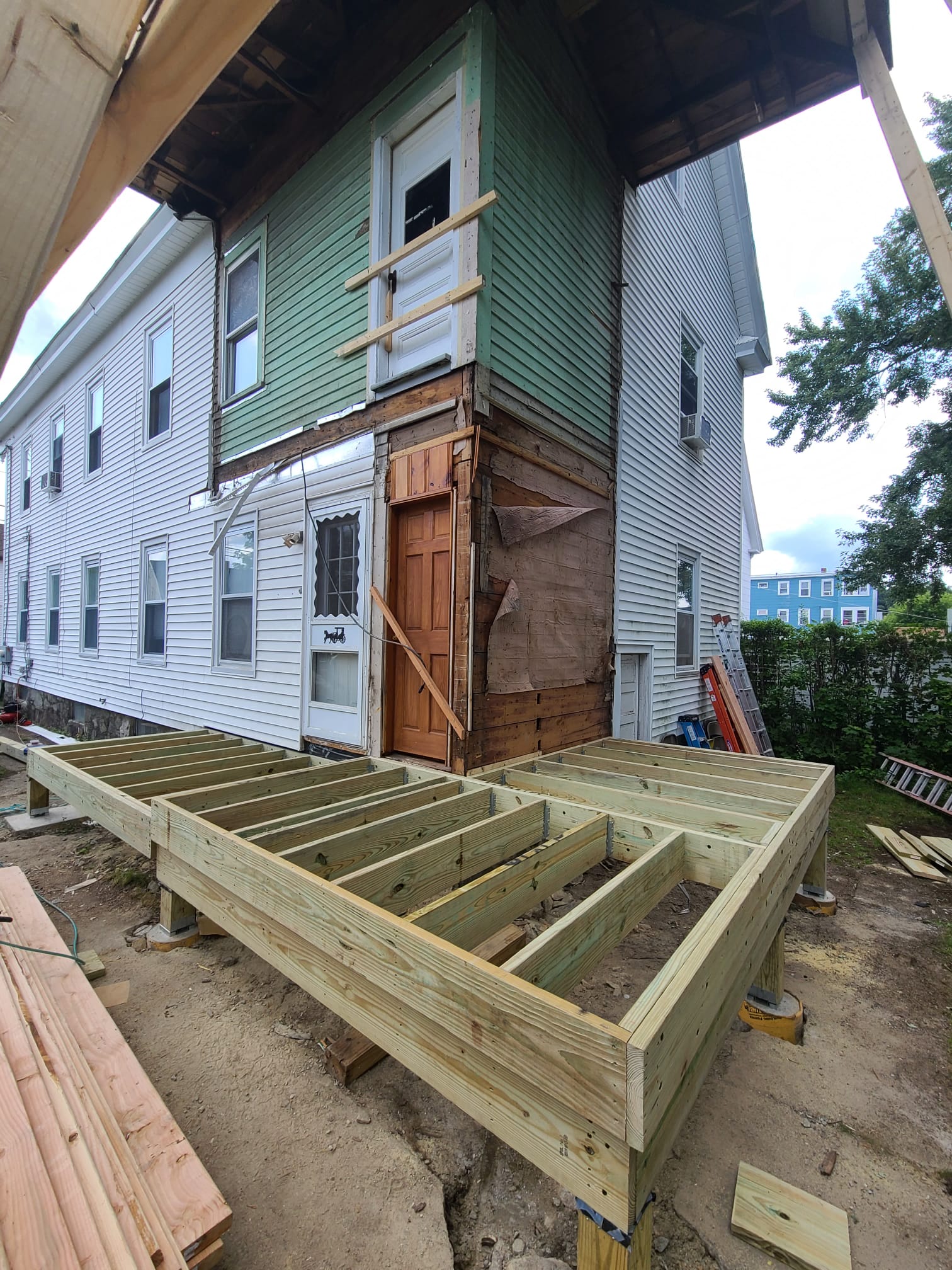Addition & gut renovation photo (Jan 16, 2023)