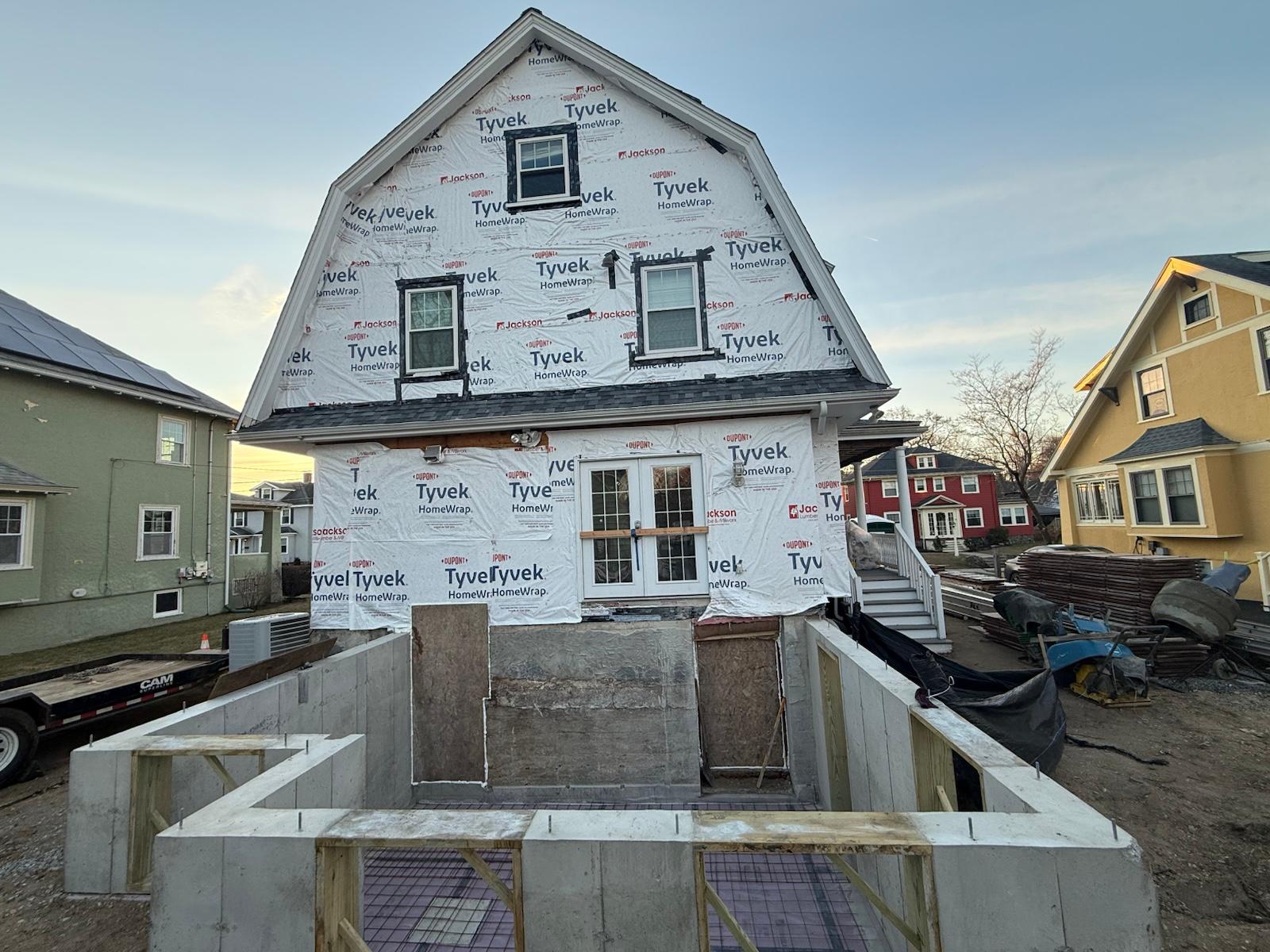 Gut renovation project photo