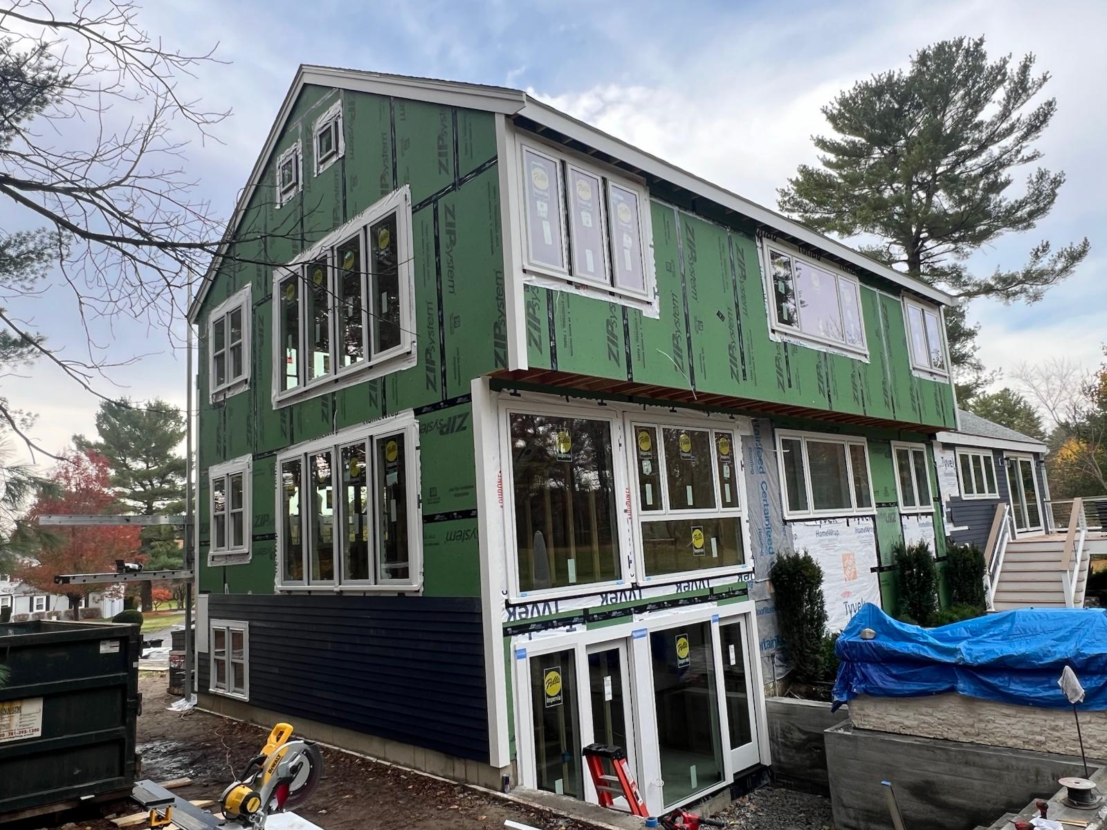 Gut renovation project photo